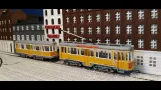 3D printed Copenhagen Lunding bogie tram in H0