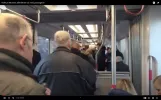 Aarhus light rail's very first trip with passengers