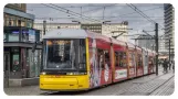 Berlin Tram Alexanderplatz January 2015 - tram