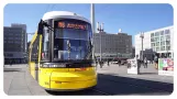 Berlin Tram • Berlin Alexanderplatz • March 2015 • Line M4 M5 M6 • trams in Berlin