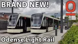 Brand new! Odense Light Rail system | Video af den nye Letbane i Odense