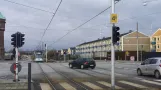 Denmark, Aarhus new tram and line (Aahus new tram) d. 3.3 2018