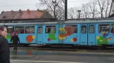 Farewell trip of Tw 48 in Schöneiche on 23.03.24