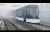 Jungfernfahrt der ersten "Lichtbahn" in Jena