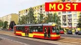 Most and Litvinov tram / Tram straight from Most - CZ08