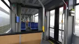 Munich: inside the Stadler Variobahn tram no. 2304, route 19