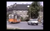 Naumburg tram in June 1991