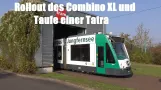 Potsdam Tram: Rollout of the Combino XL and christening of a Tatra on 18.10.2017