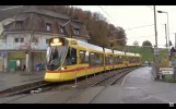 Railway crossing at Flüh station, Solothurn, Switzerland 2017