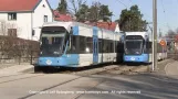 SL Tram Nockebybanan, Klövervägen, Stockholm