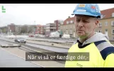 Traffic film: Status of the work at the Hovedvejskrysset