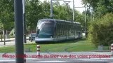 Tram Strasbourg: Terminus Krimmeri; summer 2009