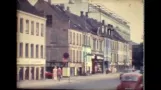 Trams in Aarhus C, summer 1971