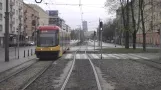 Trams Warsaw line 7