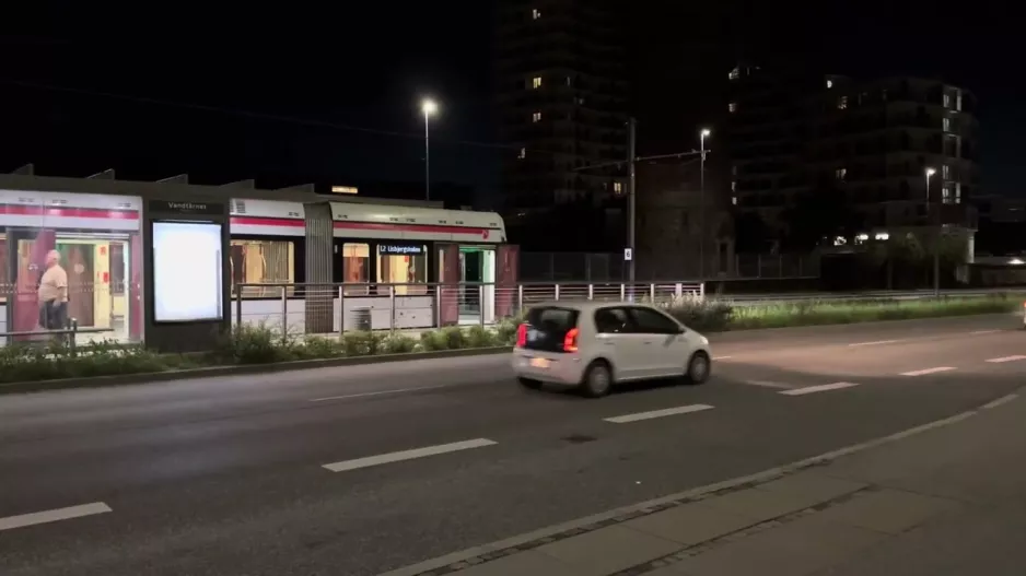 25.08.2023- Aarhus Light Rail at the Water Tower on Randersvej