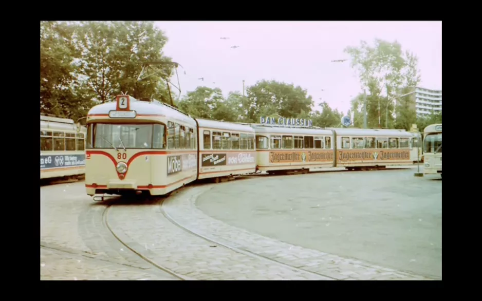 A tram ride in Bremerhaven in 1982