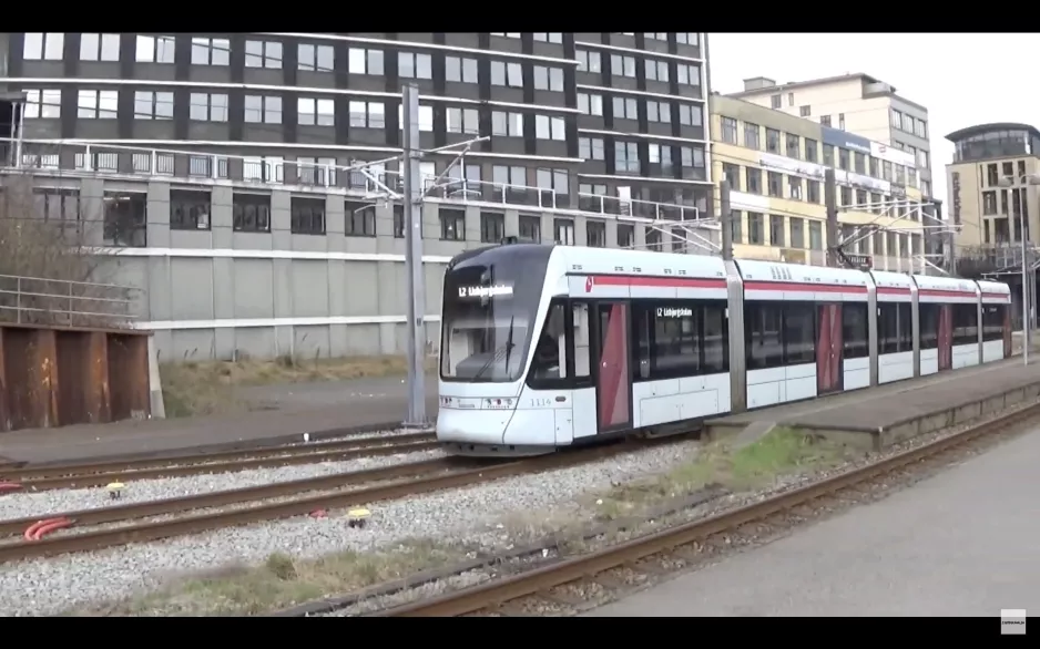 Aarhus Light Rail at Aarhus H