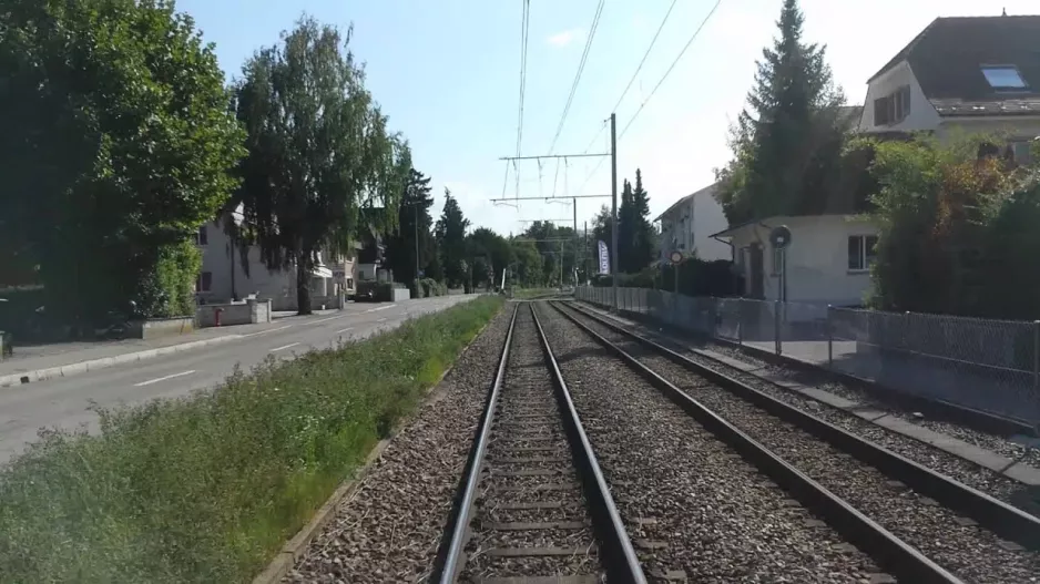 BLT tram line 11 [Aesch BL - Basel SBB station]