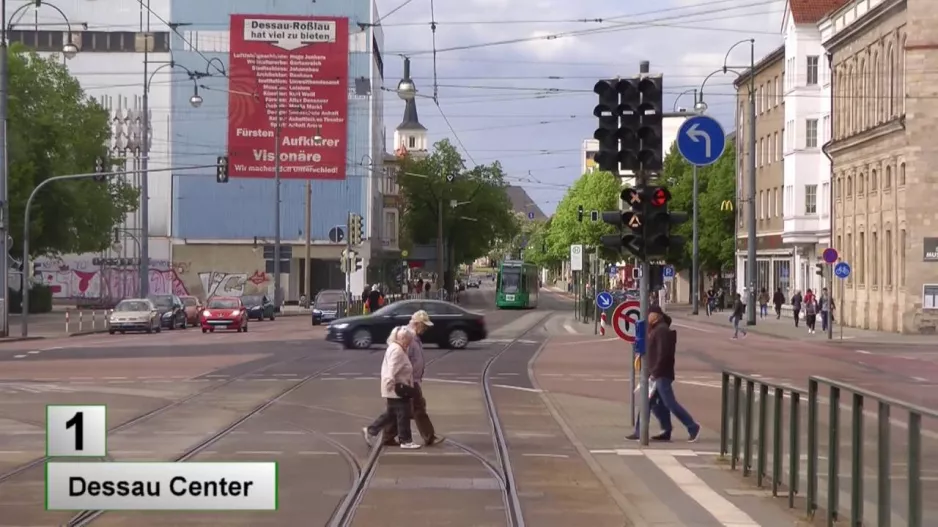 Dessau tram line 1