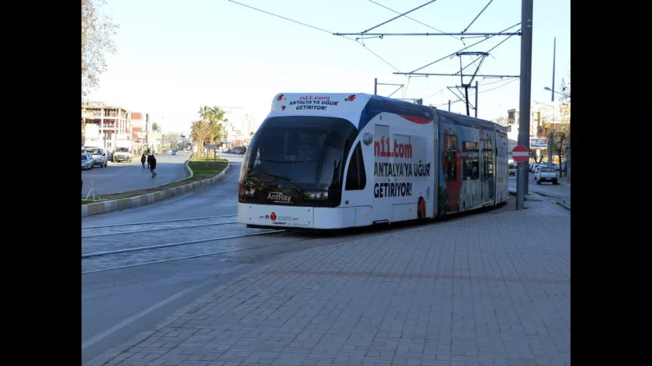 Die Straßenbahn in Antalya