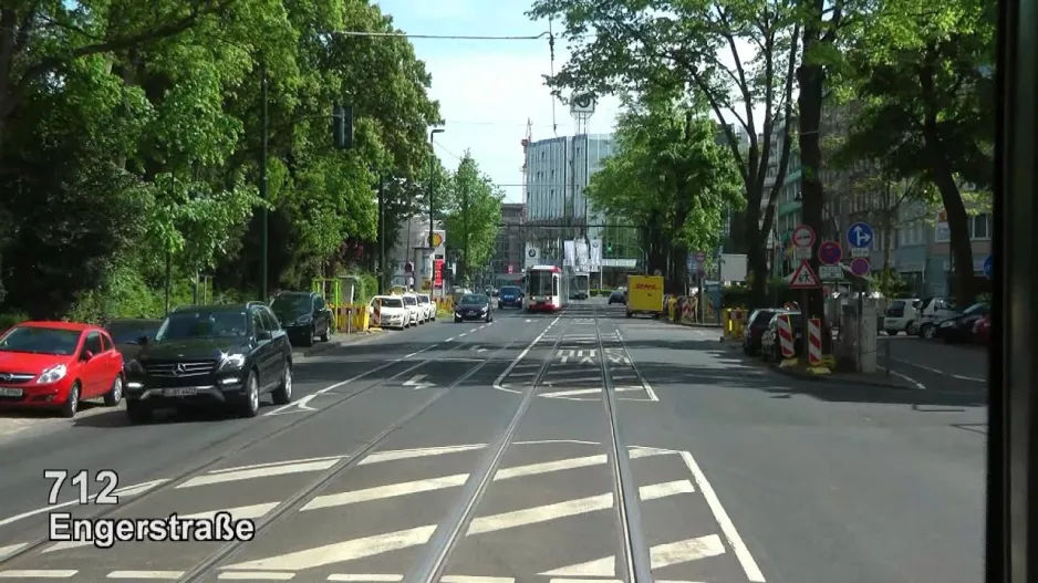 Düsseldorf tram line 712