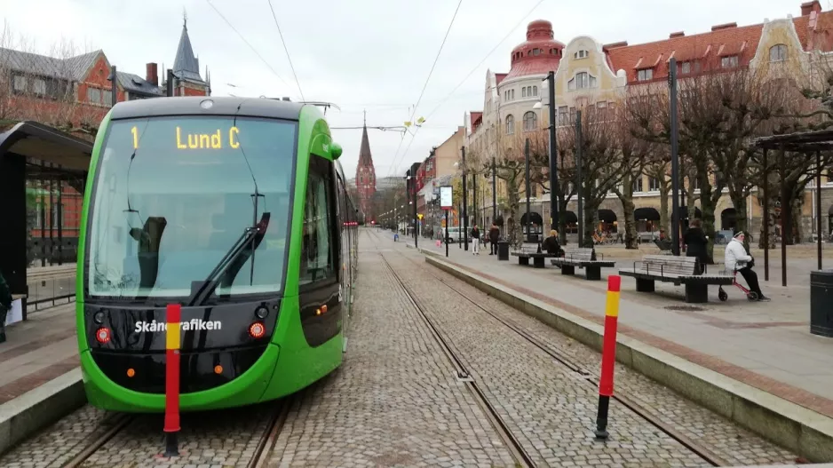 Few trams in Lund