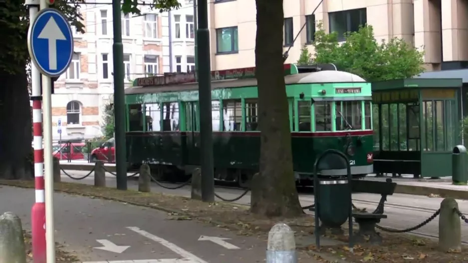 Former tramway from Liège to Brussels (September 2010)