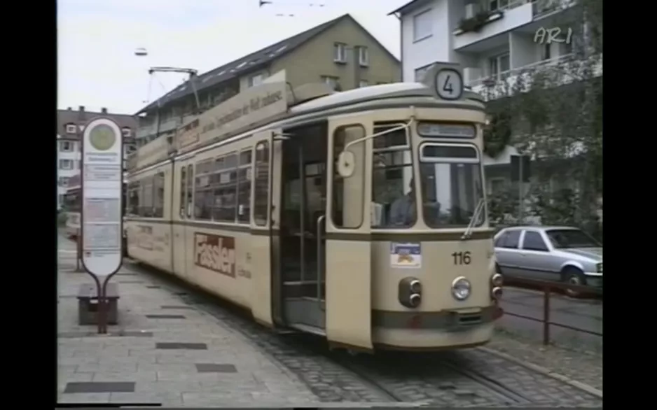 Freiburg Tram 1992 GT4