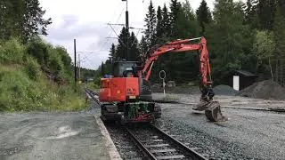 GRÅKALLBANENS EXCAVATOR AT LIAN 21.07.2020.