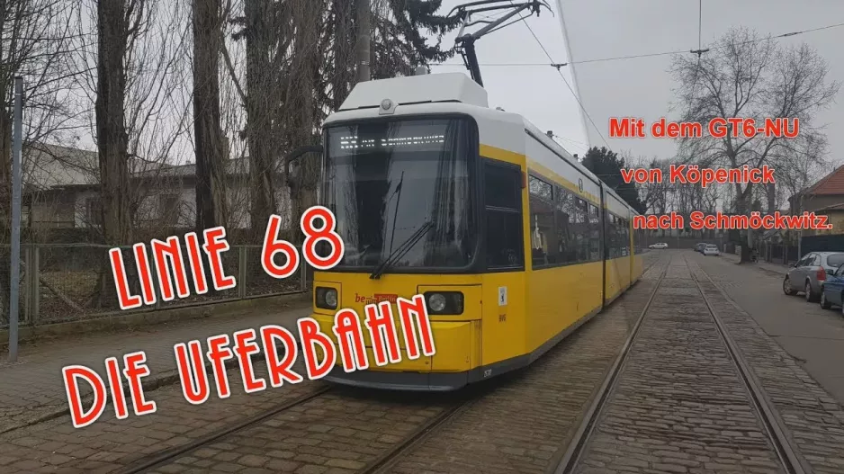 Line 68 - Along the Uferbahn (60FPS)