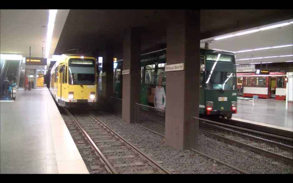 Mülheim tram cab ride on line 102