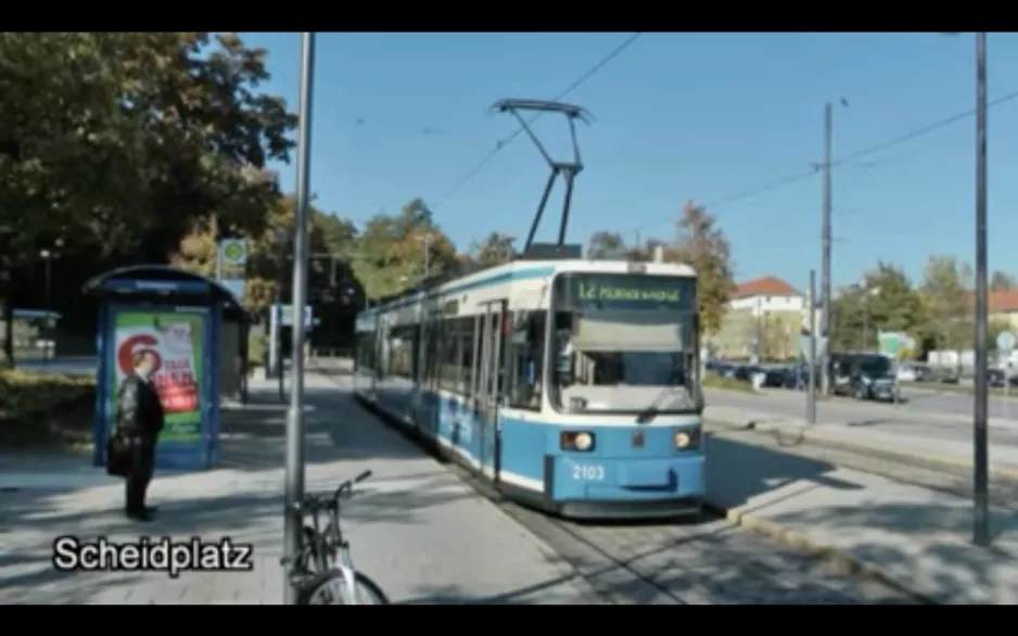 Munich tram line 12