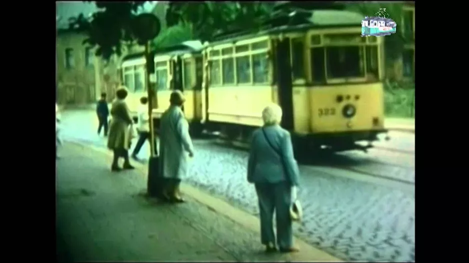 Narrow-gauge trams in Karl-Marx-Stadt, On a narrow track through the city