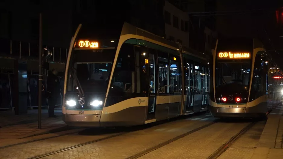 Paris Tramway - Line T8 - First day