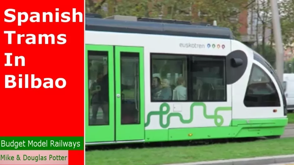 Spanish Trams In Bilbao