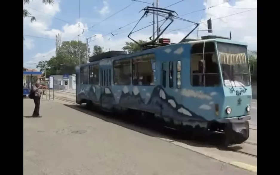 Straßenbahn Sofia im Juni 2014 (alle Spurweiten)