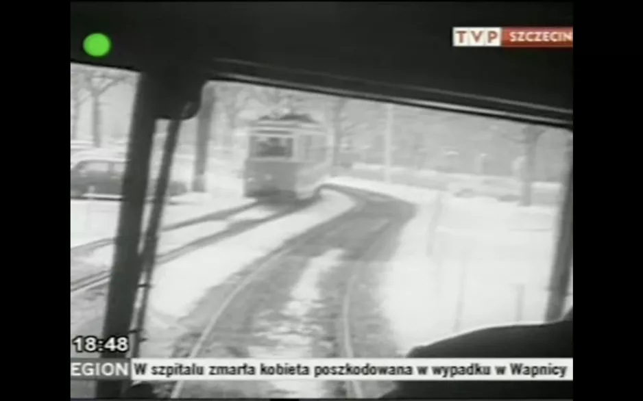 "Szczecin first days" - trams