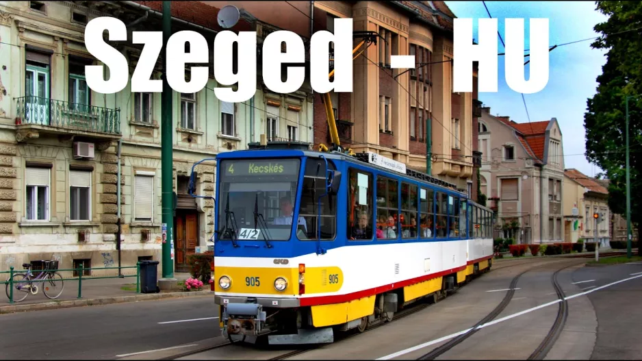 Szeged Tram - Straßenbahn in Szeged