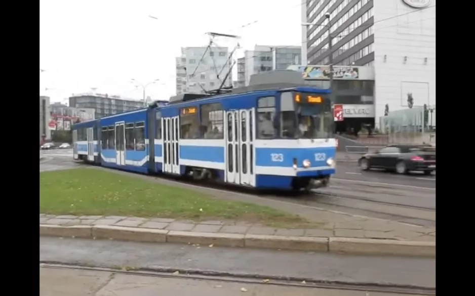 Tallinn tram in September 2013