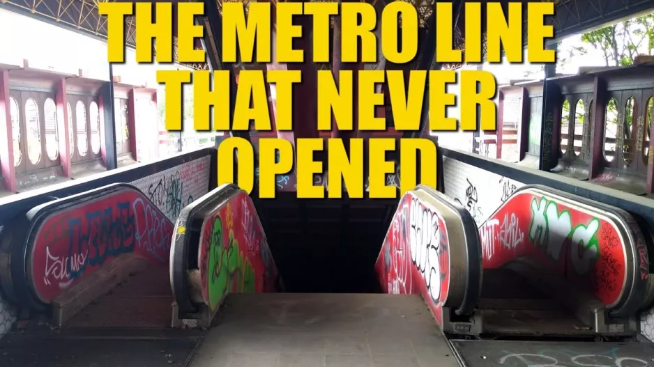 The Belgian City That Built A Metro Line... And Never Opened It