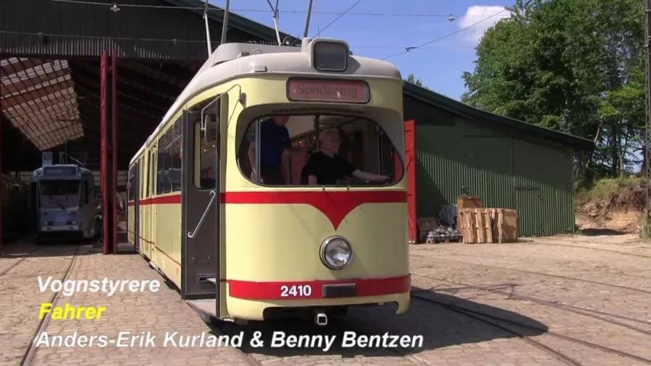 The Railway Museum - Rheinbahn 2410 on test drive