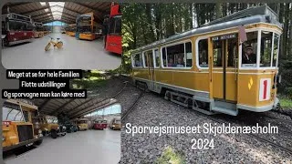 The railway museum Skjoldenæsholm August 2024