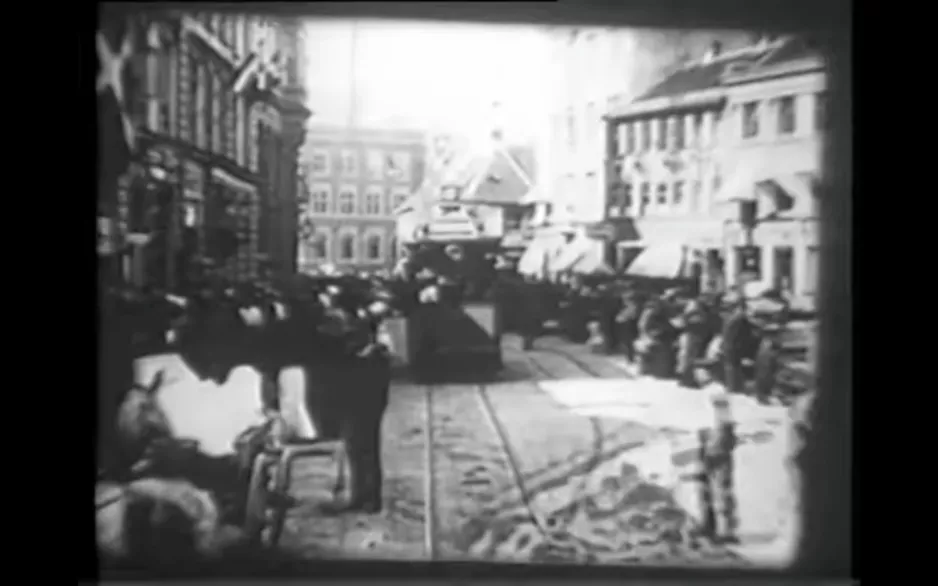 The trams in Aarhus 1904