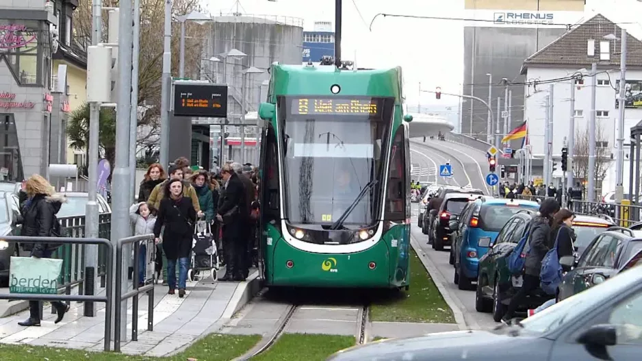 Tram 8 Basel (Bâle) to Weil am Rhein