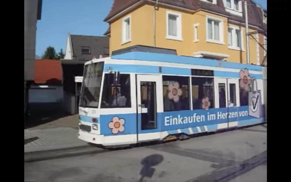 tram in Heidelberg