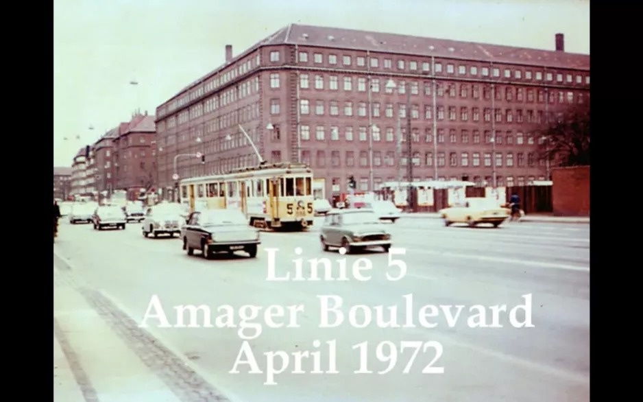 Tram line 5 - April 1972