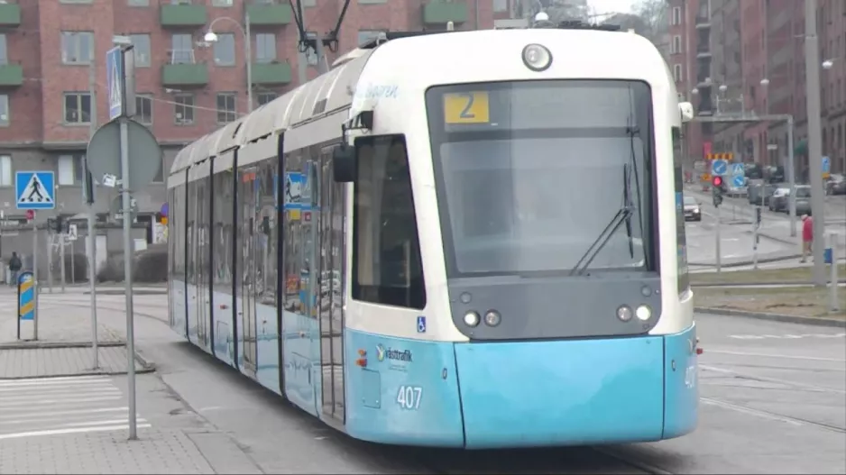 Tram type M32 in Gothenburg 2010