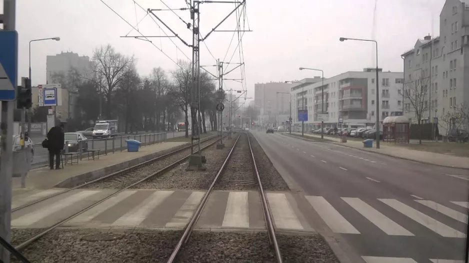 Trams Warsaw line 11