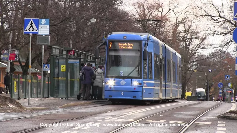 Tramway City / City Tram in Stockholm, Djurgården