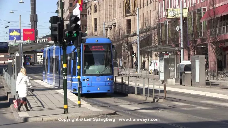 Tramway City / City Tram in Stockholm, Kungsträdgården